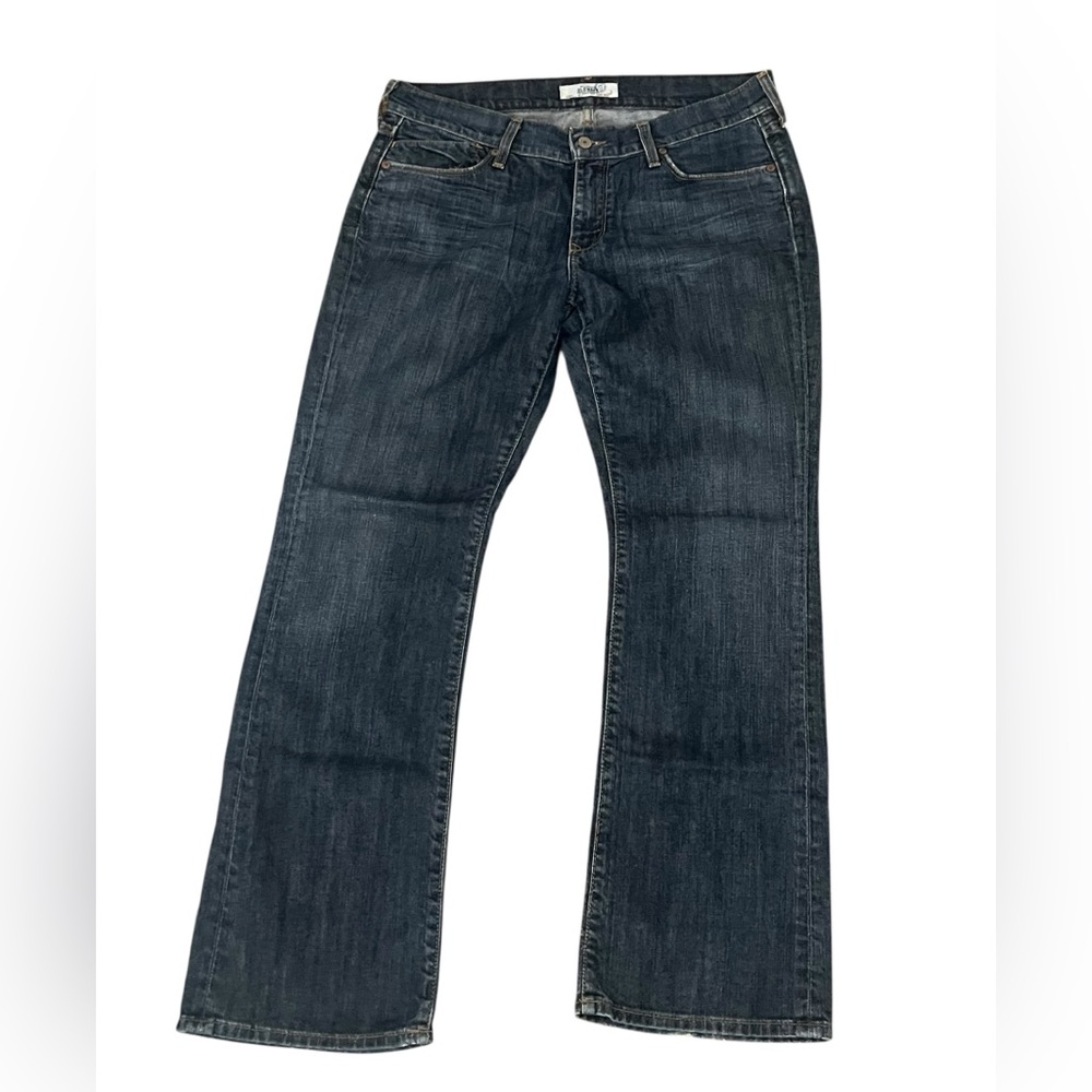 Old Navy Vintage Mid-Rise Medium Wash Bootcut Denim Jeans Size 10